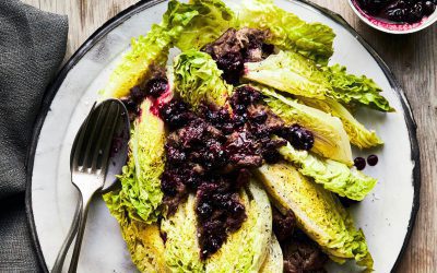 Crispy Fable Salad With Blackcurrant Moustarda by Heston Blumenthal