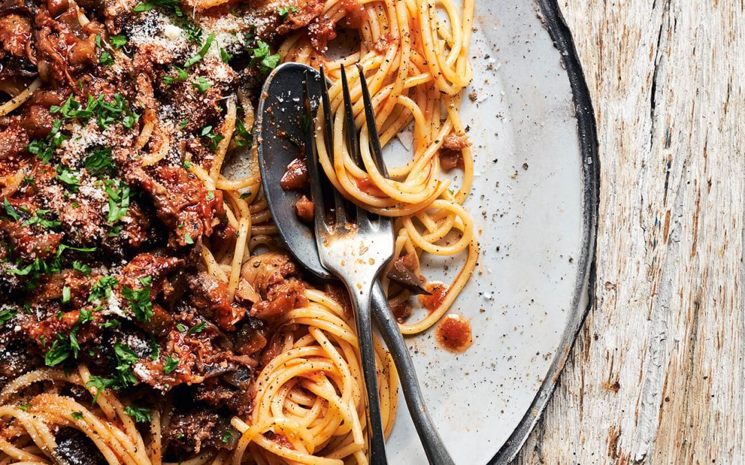 Fable Aubergine Pasta by Heston Blumenthal